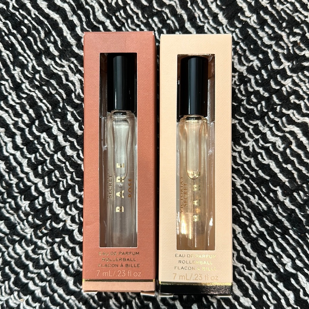 Victoria’s Secret Rollerballs, Set of 2, Bare and Bare Rose